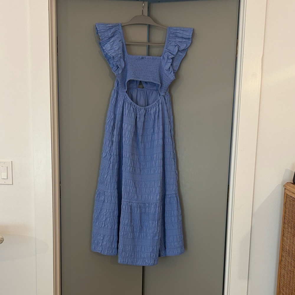 Universal Thread Flutter-Sleeve A-Line Midi Dress… - image 5